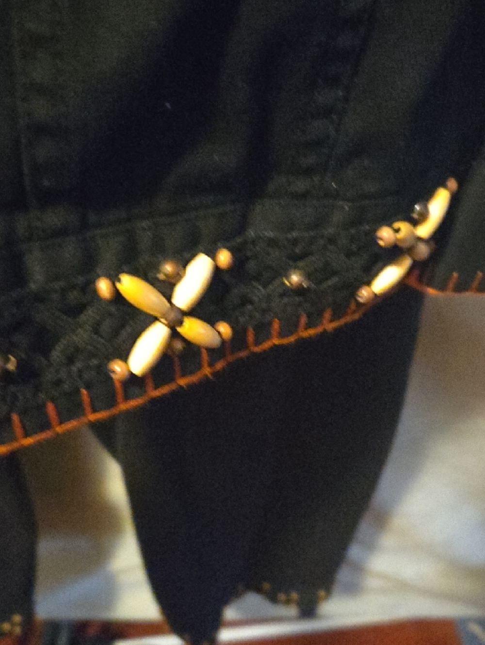 Ruby Rd. Black Jacket Pants Set with Orange Details. Includes Orange Chicos Top! - Picture 4 of 10
